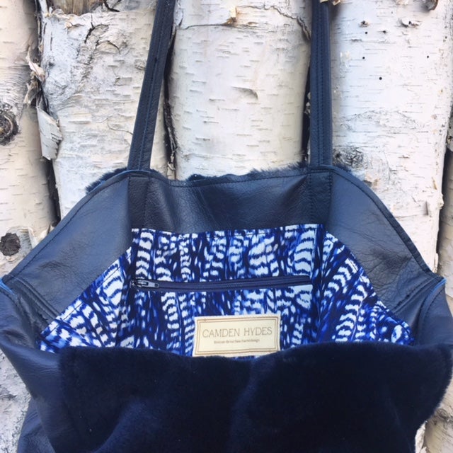 Luxe Phone Sling Navy Blue